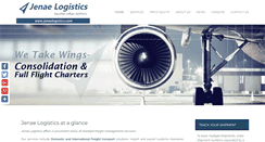 Desktop Screenshot of jenaelogistics.com